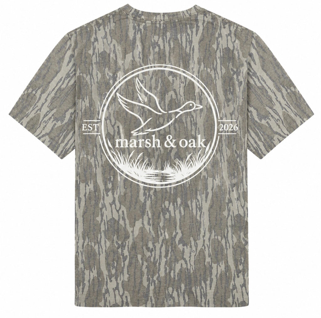 M&O SS CAMO T-SHIRT