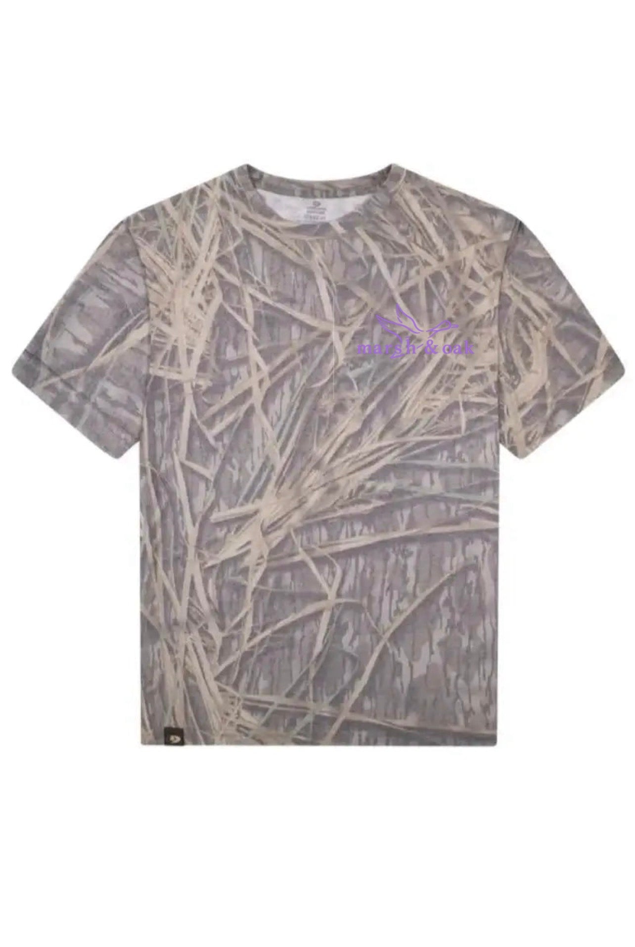 M&O SS PURPLE CAMO T-SHIRT