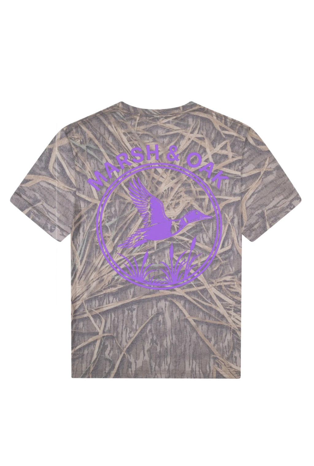 M&O SS PURPLE CAMO T-SHIRT