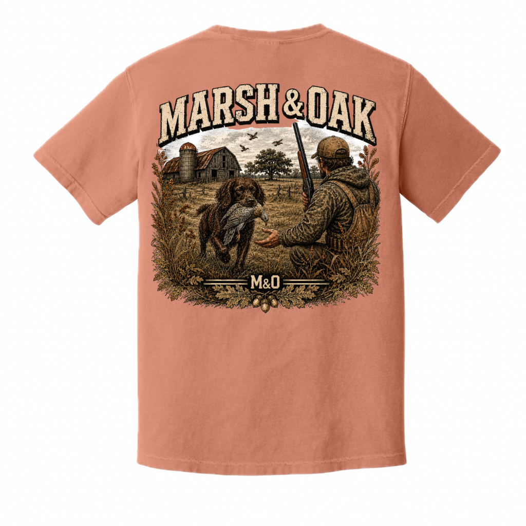 M&O SS T-SHIRT DOVE HUNTER